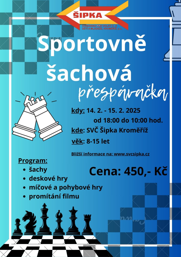 Sportovně šachová přespávačka