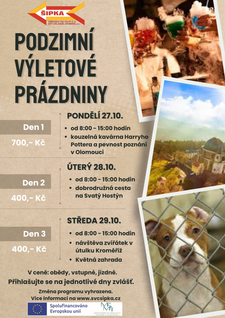 Podzimní výletové prázdniny - Svatý Hostýn