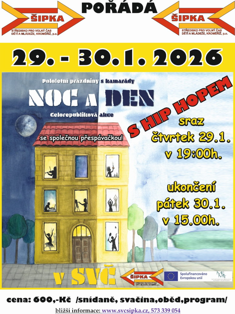 Noc a den s HIP HOPEM