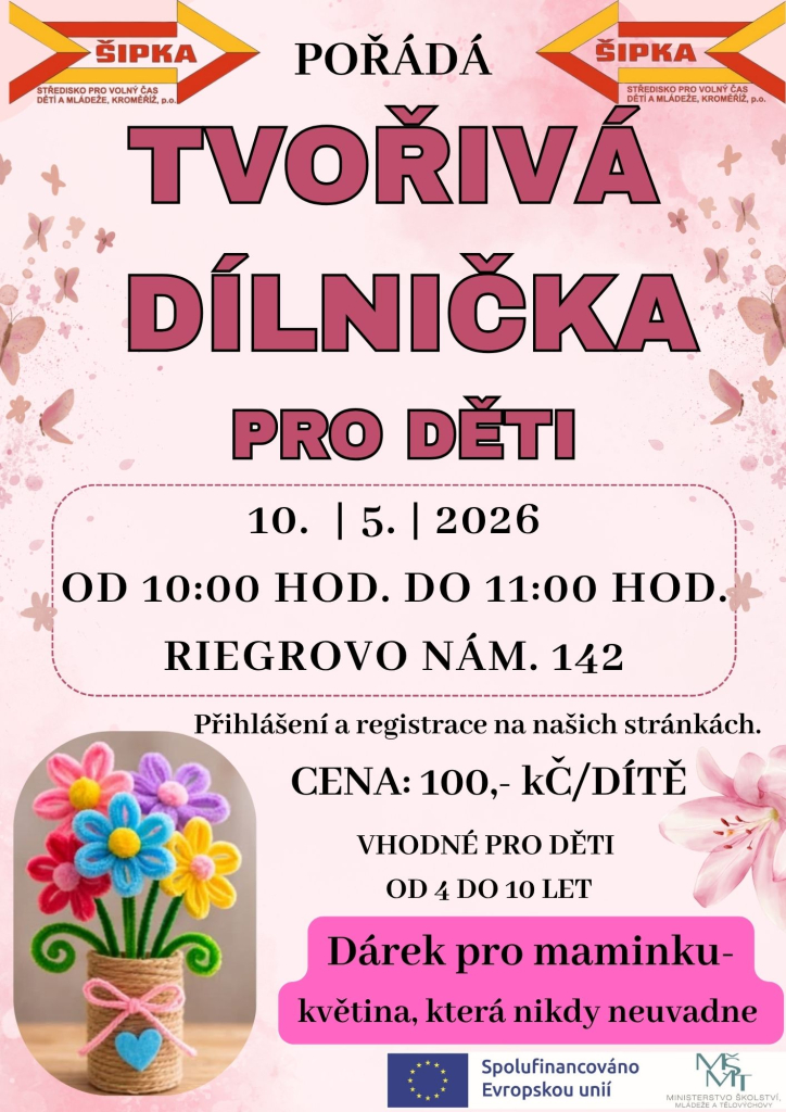 Tvořivá dílnička pro děti