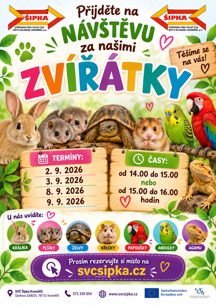 NÁVŠTĚVA ZVÍŘÁTEK