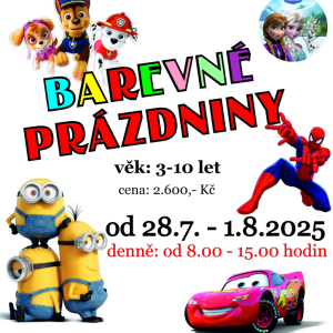 BAREVNÉ PRÁZDNINY