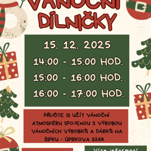 VÁNOČNÍ DÍLNIČKY I