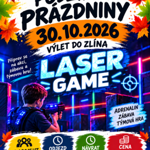 Podzimní prázdniny - Laser game